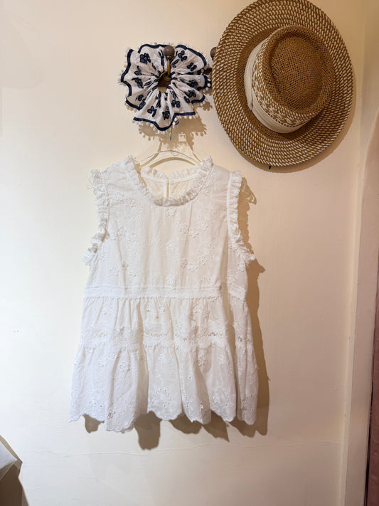 3D Lace Layer Top