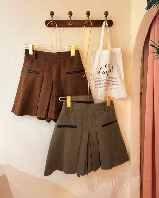 WOOL SKIRT