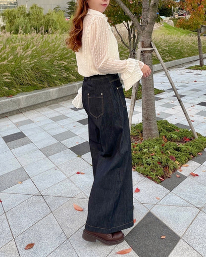 韓國連線⚡️Fair Lace Shirt Top
