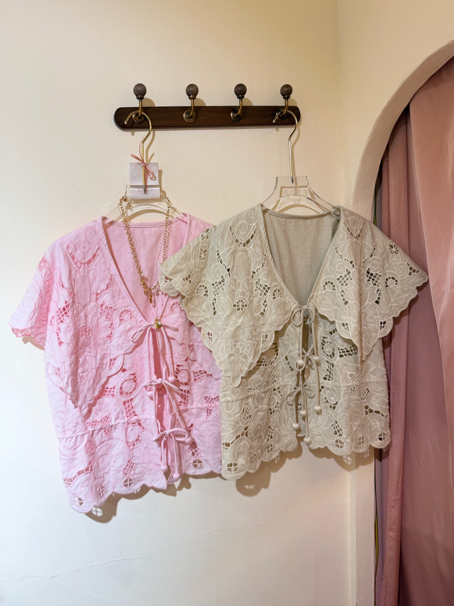 Emb. Vest Top