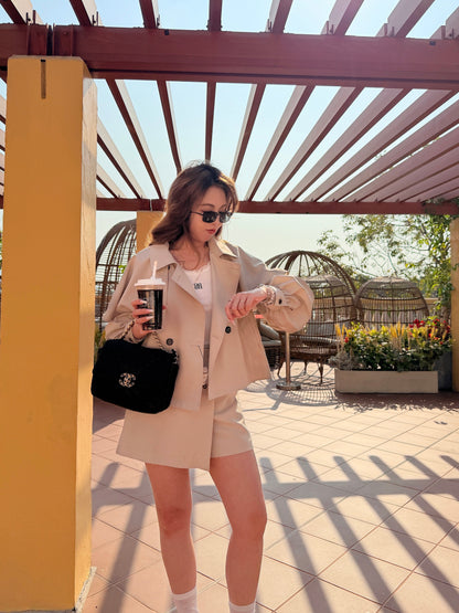 歐美風斗篷款風褸料Jacket
